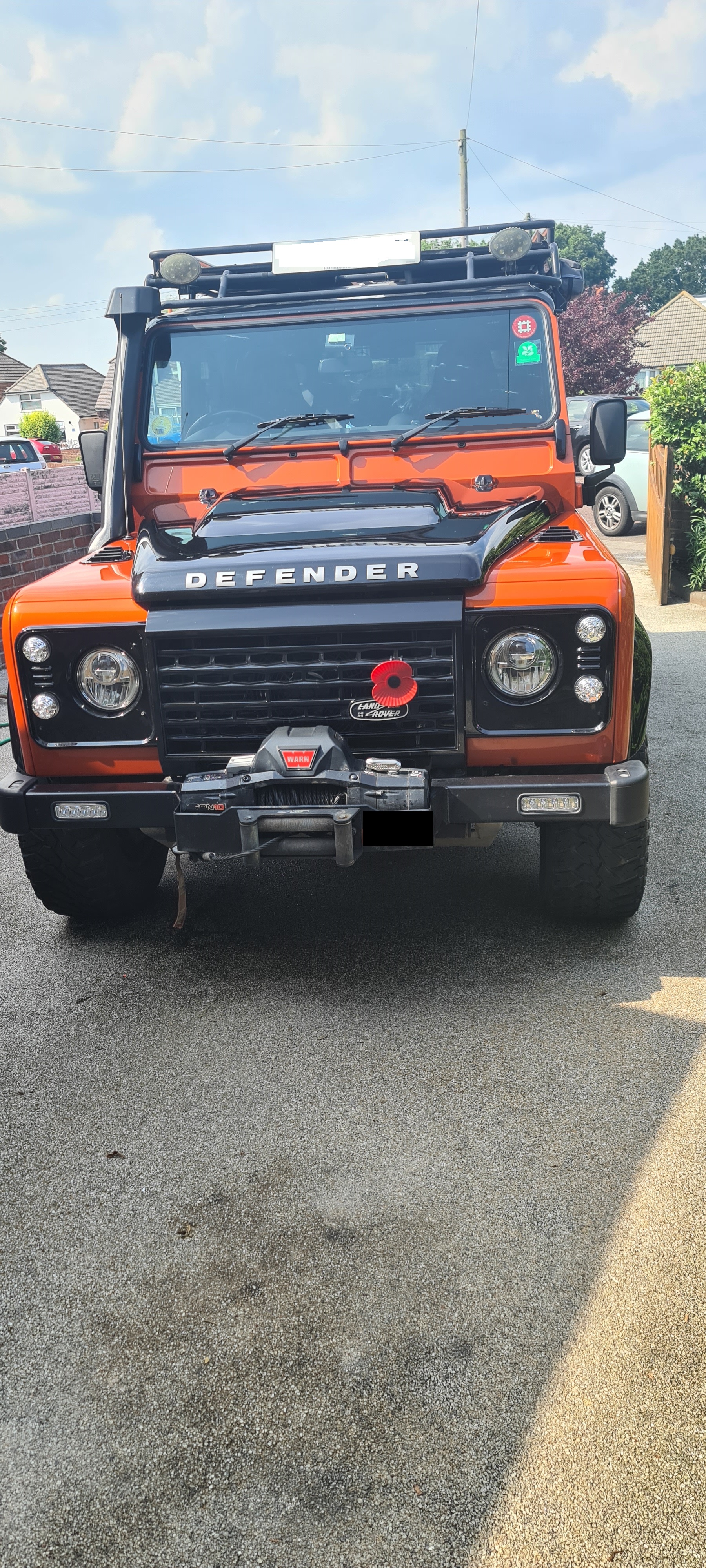ICONIC RARE HERITAGE LANDROVER DEFENDER ADVENTURER DECEMBER 2015 ONE OF THE LAST MADE